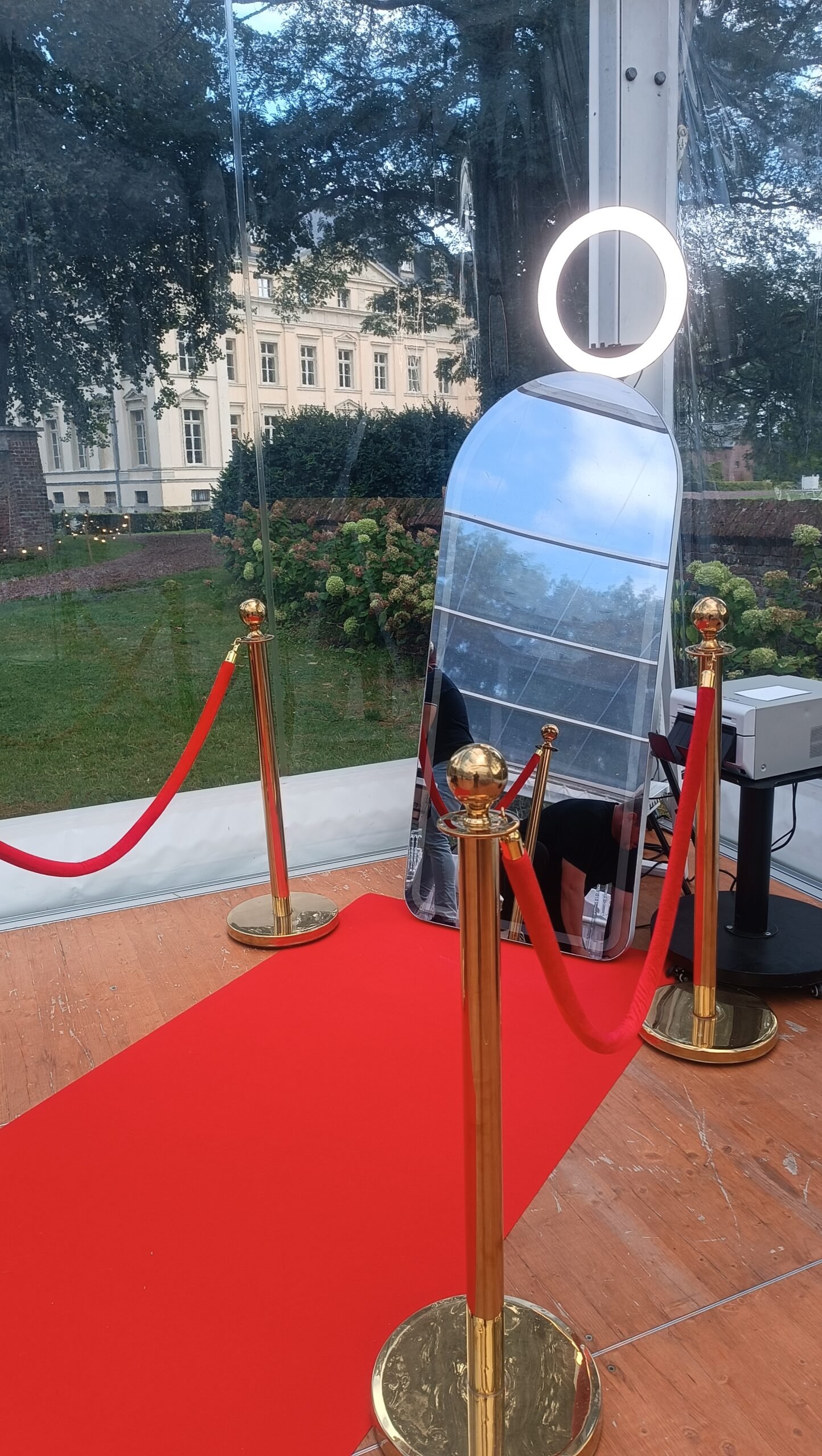Miroirbooth mariage Château d'Avelin