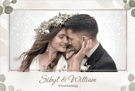 Exemple de bande photo personnalisée Photosbox